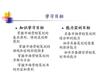 第二章 市場(chǎng)營銷策劃的環(huán)境分析 洞察與引領(lǐng)